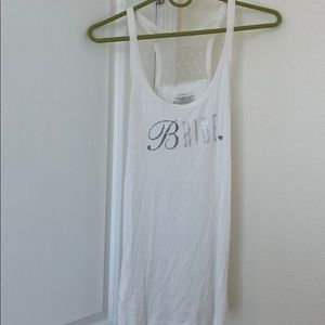 Bridal tank top